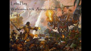 Lets Play Warhammer 40k: Armageddon Part 1 Tutorial/Prolog (deutsch)