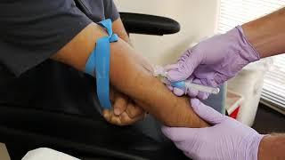 How to Anchor the Vein - Phlebotomy