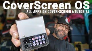 How To Run Any App On Your Samsung Galaxy Z Flip 4 | CoverScreen OS