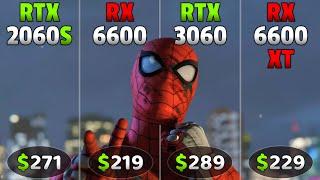 RTX 2060 Super vs RX 6600 vs RTX 3060 vs RX 6600 XT | Ultimate Comparison