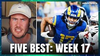 Nate Tice's Week 17 five best games: Puka is elite & Saquon hits 2k yards | Football 301