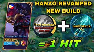 NEW HANZO REVAMPED ONE HIT BUILD!! ( new update for hanzo revamped)