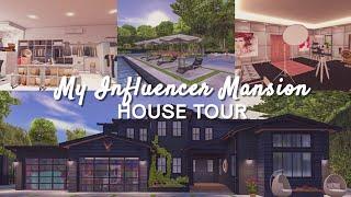 My Influencer Mansion (Decorated) | Interior Design House Tour | Avakin Life 