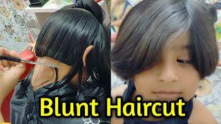 HOW TO DO BLUNT HAIR CUT BY RENU CHAUHAN 2020 || BLUNT HAIRCUT || BABY HAIRCUT || BLUNT HAIR CUTTING