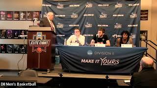 2023 NCAA Division II Men's Basketball Championship Post Game - West Liberty