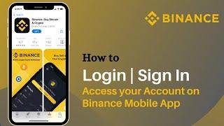 How to Login Binance Account | Sign In Binance App 2021