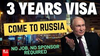 Russia's Shared Value Residency - A 3 years visa without job off or sponsor