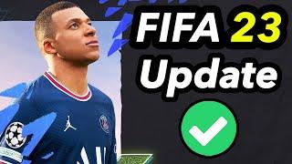 FIFA 23 JUST GOT A NEW UPDATE - Gameplay Changes & More! 