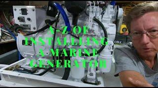 How to Install a Marine Generator, Ep 61