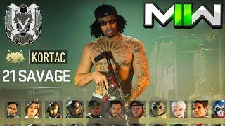 MW2 - 21 Savage ️ (Voice Lines, Finishers, Tracers)