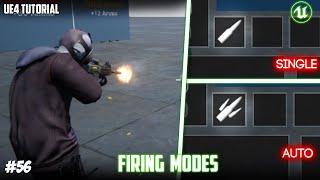 UE4: TUTORIAL #56 | Firing modes (Division style HUD)