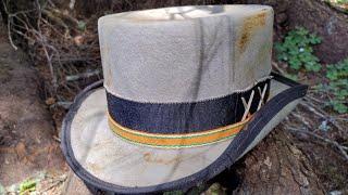 How I make my "Top Gambler" hat design. Hat Making.