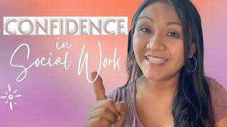 How to be MORE Confident as a NEW Social Worker! (3 Easy Steps)