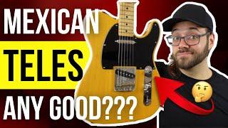 Are Mexican Made Telecasters Any Good??? (From Quora)