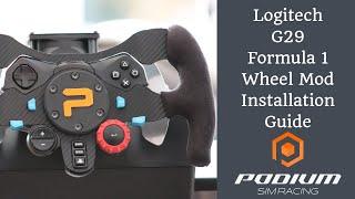 Logitech G29 / G923 Formula 1 Wheel Mod Installation Guide