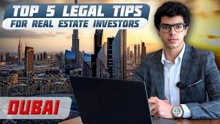 Don't Buy Property in Dubai Until You Watch This – Legal Pitfalls & Essential Tips: UAE real estate