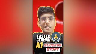 81% in Goethe A1 Exam in 2 Weeks - Faster German A1 Success Story - Tanish from India