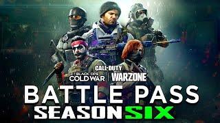 Black Ops Cold War: Everything In The Season 6 Battle Pass! (Warzone Battle Pass)