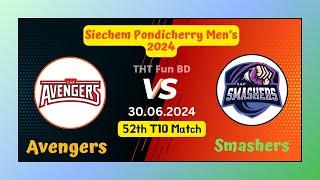 Avengers vs Smashers | AVE v SMA | Siechem Pondicherry Mens Live Score Streaming & Updates 2024