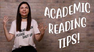 How to Read Academic Texts and Understand Them