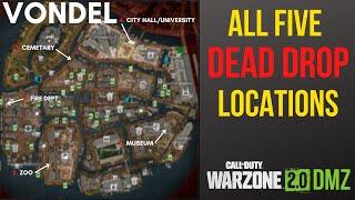 ALL 5 DEAD DROP Locations for VONDEL | Call of Duty Warzone 2.0 DMZ Season 4