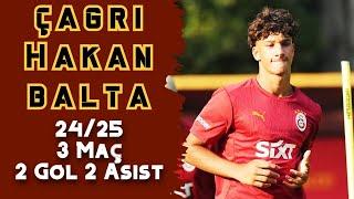 16 Yaşındaki Forvet Çağrı Hakan Balta Sezona Hızlı Başladı | Galatasaray u19