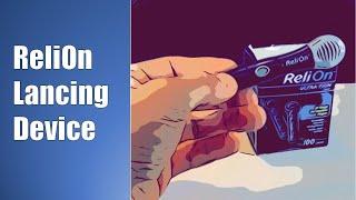 Relion Lancing Device Instructions How to Use