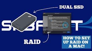 How to Setup RAID on Mac For SABRENT Dual SSD Enclosure | Explained