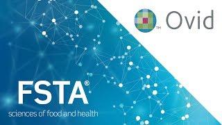 Demo of FSTA on Ovid - Food Science and Technology Abstracts