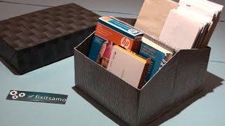 DIY: How to Recycle a Shoebox !