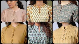 ️Most Beautiful Half Collar Neck Designs For Kurti And Kameez 2024