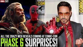 More Crazy Phase 6 Avengers News Coming at Comic-Con + X-Men Movie Tease for Phase 7 & Thor 5 Reveal