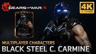 Gears of War 4 - Multiplayer Characters: Black Steel Clay Carmine
