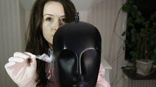 ASMR Crinkle sounds || Wrapping your ears in plastic, latex gloves and more