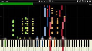 Initial D - Burning Up For You Synthesia Piano MIDI