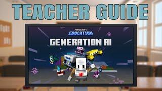 HOUR OF CODE: GENERATION AI - Minecraft Education