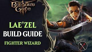 BG3 Lae'zel Build Guide - Fighter Wizard Multiclass (Eldritch Knight & Evocation / Divination)