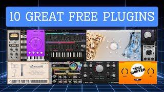 10 GREAT FREE Plugins - DECEMBER 2024 (NEW, LIMITED TIME FREE and FREE)