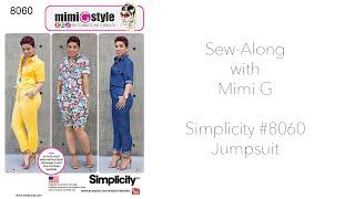 How to Sew a Jumpsuit with Mimi G Style Simplicity 8060