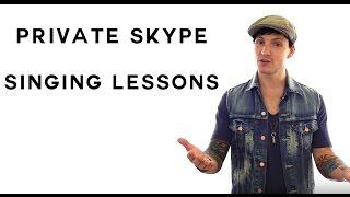 SKYPE Singing Lessons - Take Your Own Private SKYPE Singing Lessons Today!