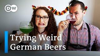 Americans Try Special German Beers | Dark, Wheat, Pils - German Beer Taste Test