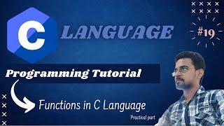 [HINDI]  C Programming Tutorial for Beginners -What is Function in C language ? (Learn C in Hindi)