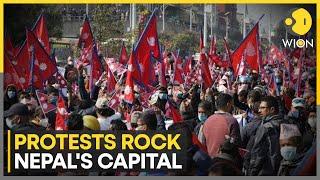 Nepal protesters demanding restoration of monarchy and return to Hindu state | WION News