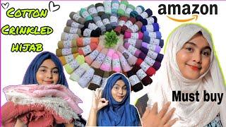 Hijab haul (Cotton hijab haul )️ | affordable hijab