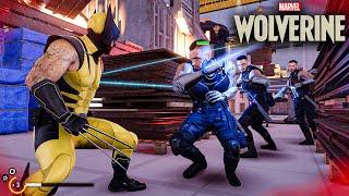 NEW MARVEL WOLVERINE All PS5 Leaks 4K Gameplay | Marvel Wolverine 2024 COMBAT MOVE-SET Gameplay