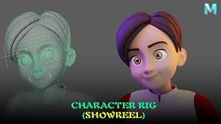 3D Showreel "Cartoon Boy Character Rig Showreel"