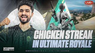 GLACIER SCAR-L MAX DONE | ULTIMATE ROYALE ME CHICKEN HOGA? | BGMI LIVE