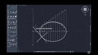 Draw Ellipse using AutoCAD - General / Eccentricity Method - Engineering Graphics