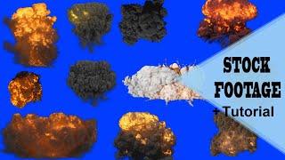 Free Stock footage | Explosion | Smoke [ + Tutorial ]