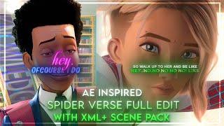 AE INSPIRED MILES & GWEN FULL EDIT ️ || WITH XML +SCENE PACK ️